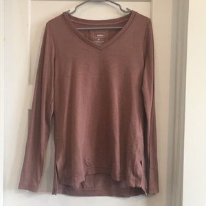 Pale Pink Long Sleeve Top